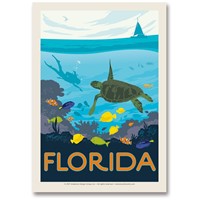 FL Sea Turtle Postcard