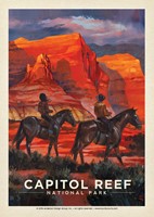 Capitol Reef NP: Happy Trails Postcard