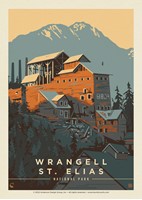 Wrangell-St. Elias NP Ghost Town Postcard
