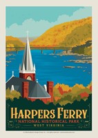 WV Harpers Ferry Postcard