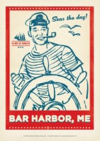 Seas the Day Bar Harbor Postcard