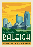 Raleigh, NC Postcard