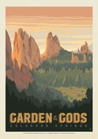 Garden of the Gods, CO Postcard