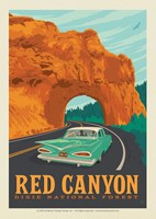 Red Canyon, UT Postcard