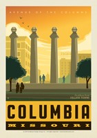 Columbia, MO Postcard