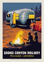 Grand Canyon Railway Trail Blazer Postcard