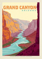Grand Canyon Ravine Postcard