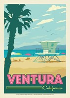 Ventura CA Postcard