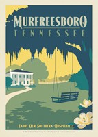TN Murfreesboro South Postcard