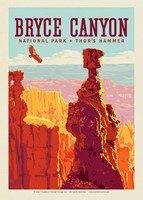 Bryce Canyon Thor's Hammer Postcard