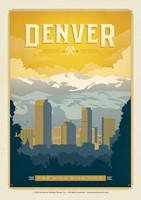 Denver CO Postcard
