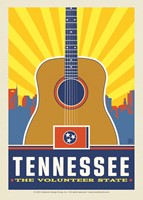 TN State Pride Emblem Postcard