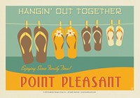 Point Pleasant Hanging Postcard