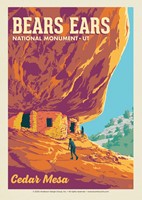Bears Ears National Monument House on Fire Postcard