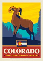 CO State Pride Postcard