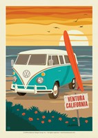 Ventura, CA Locals Only Postcard