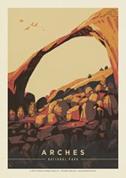 Arches NP Landscape Arch Postcard