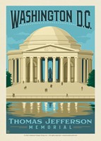 Washington, DC Thomas Jefferson Memorial Postcard