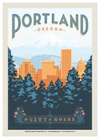 Portland, OR Postcard