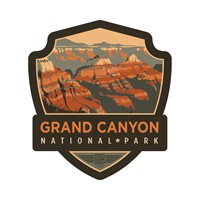 Grand Canyon NP Sunrise Emblem Sticker
