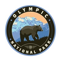 Olympic NP Circle Sticker
