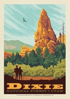 Dixie National Forest UT Postcard