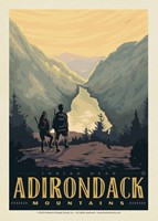 Adirondack Mtns Indian Head Postcard