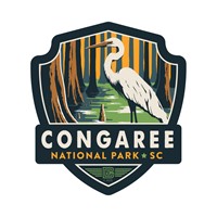 Congaree NP Emblem Sticker