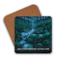 Great Smoky Mountains NP Firefly Magic Coaster