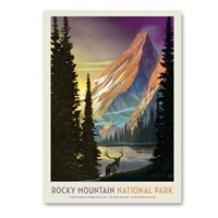 RMNP Pyramid Peak Vert Sticker