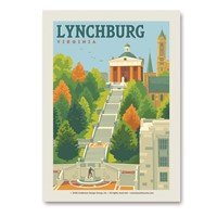 Lynchburg Courthouse Hill Vertical Sticker