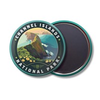 Channel Islands NP Inspiration Point Circle Magnet