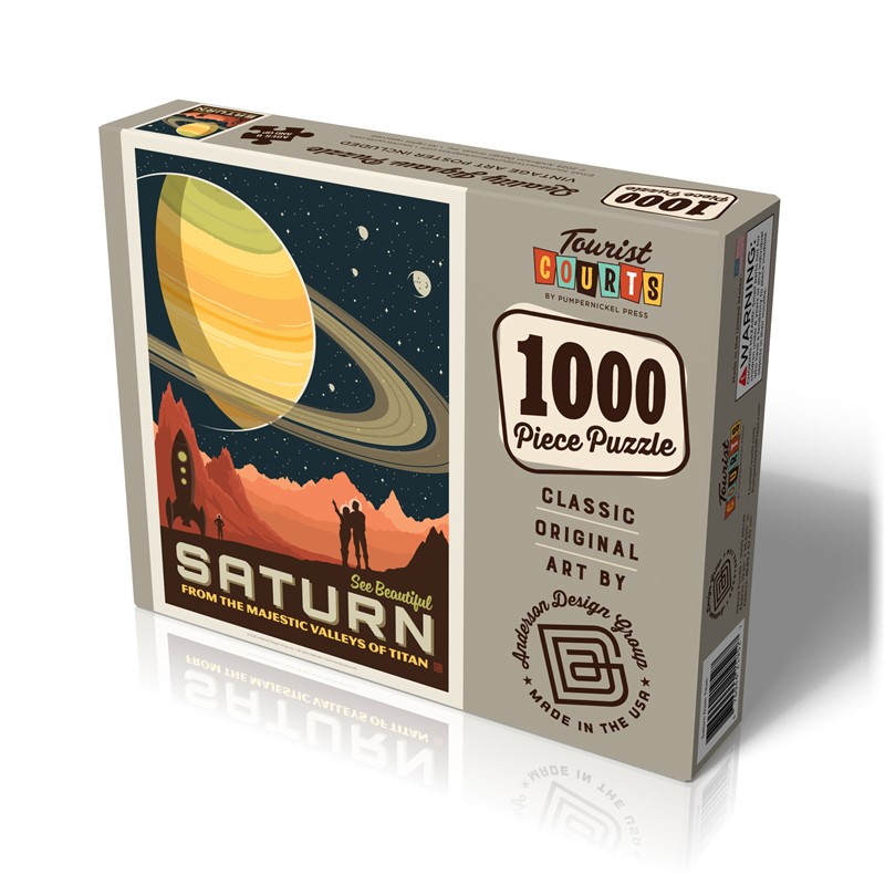 Saturn From The Valleys of Titan Puzzle Puzzle Saturn From The Valleys of Titan Puzzle Puzzle